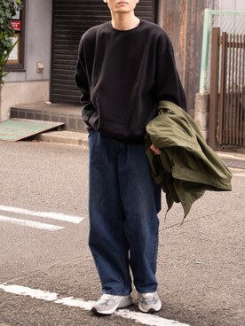 ponさん（メンズ・168cm）の冬コーディネート