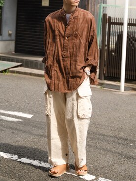 ponさん（メンズ・168cm）の夏コーディネート