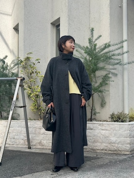 「アイテム（その他アウター）」を使った、美名呼さん（レディース・160cm・30代）の秋コーディネート