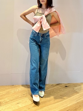 「綺麗めコーデ」｜「アイテム（キャミソール）」を使った、YuRiさん（レディース・158cm）の夏コーディネート