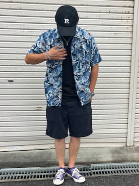 「アイテム（パンツ）」を使った、みとさん（メンズ・175cm）の秋コーディネート