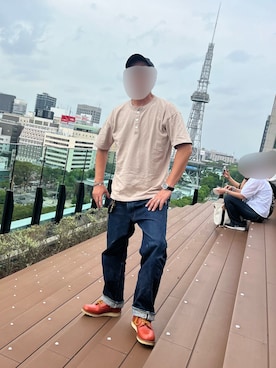 「アイテム（帽子）」を使った、みとさん（メンズ・175cm・40代）の秋コーディネート