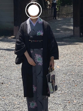 「きものコーディネート」｜chinachikiiiiさん（レディース・154cm）の夏コーディネート