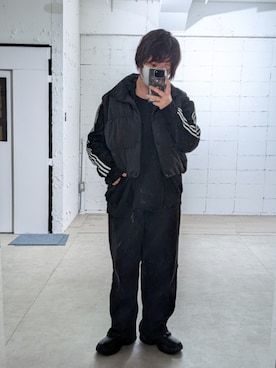 「アイテム（ジャージ）」を使った、mai.sora_lyさん（レディース・163cm）の秋コーディネート