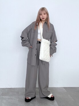 migeruさん（レディース・160cm）の春コーディネート