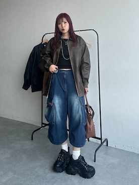 「PAGEBOY（ページボーイ）のアイテム」を使った、migeruさん（レディース・160cm）の夏コーディネート