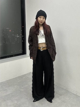 「PAGEBOY（ページボーイ）のアイテム（その他パンツ）」を使った、migeruさん（レディース・160cm）の夏コーディネート