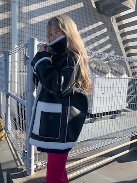 migeruさん（レディース・160cm）の冬コーディネート