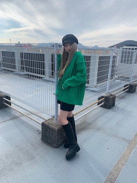 「ニット/セーター」｜migeruさん（レディース・160cm）の冬コーディネート