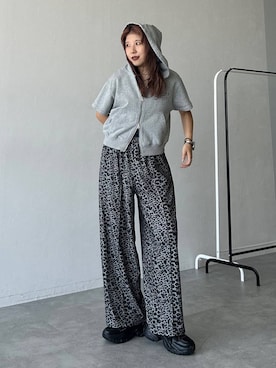 「アイテム（パーカー）」を使った、migeruさん（レディース・160cm・20代）の秋コーディネート