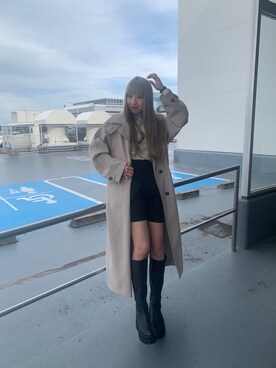 migeruさん（レディース・160cm）の冬コーディネート