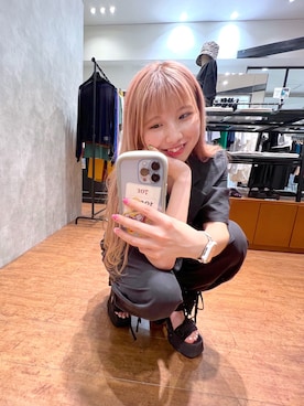 「FIG&VIPER（フィグアンドバイパー）のアイテム（サンダル）」を使った、migeruさん（レディース・160cm）の夏コーディネート
