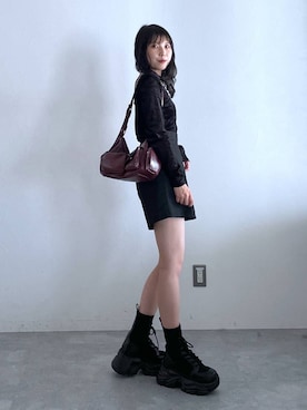 migeruさん（レディース・160cm）の秋コーディネート