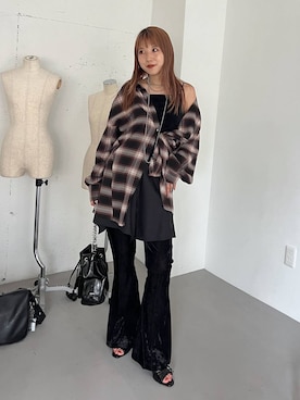 「PAGEBOY」｜「アイテム（アクセサリー）」を使った、migeruさん（レディース・160cm）の夏コーディネート