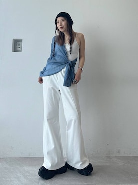 migeruさん（レディース・160cm）の夏コーディネート