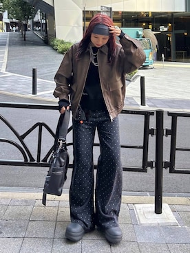 migeruさん（レディース・160cm）の秋コーディネート