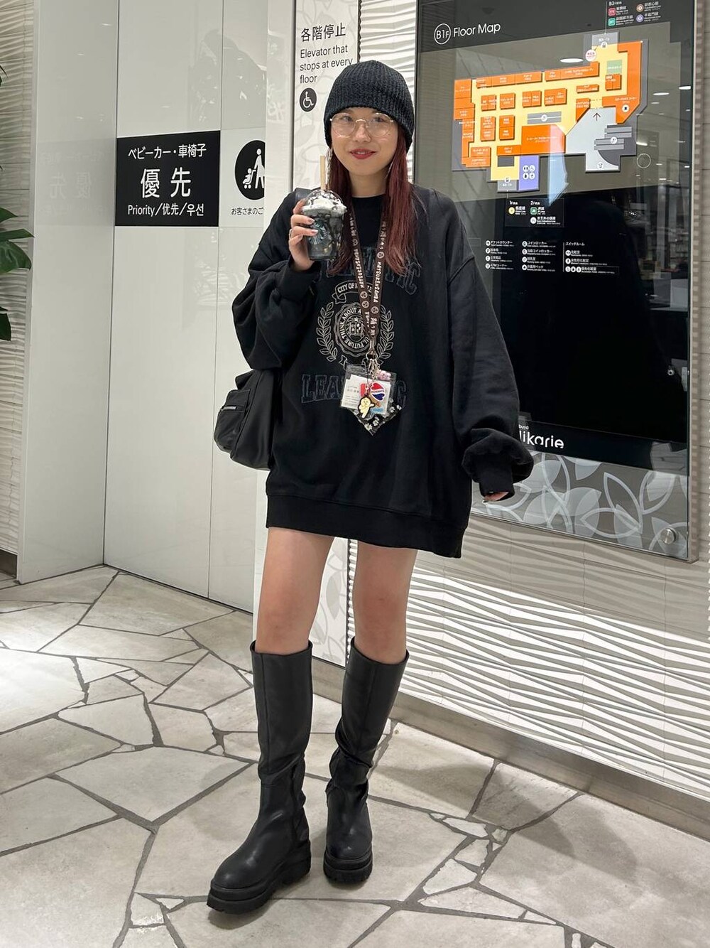 ★ラグソールバックジップロングブーツ★新品未使用 ラグソールバックジップロングブーツ/971015を使ったショップスタッフ