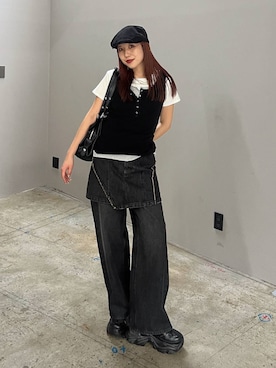 「PAGEBOY（ページボーイ）のアイテム（バッグ）」を使った、migeruさん（レディース・160cm）の春コーディネート