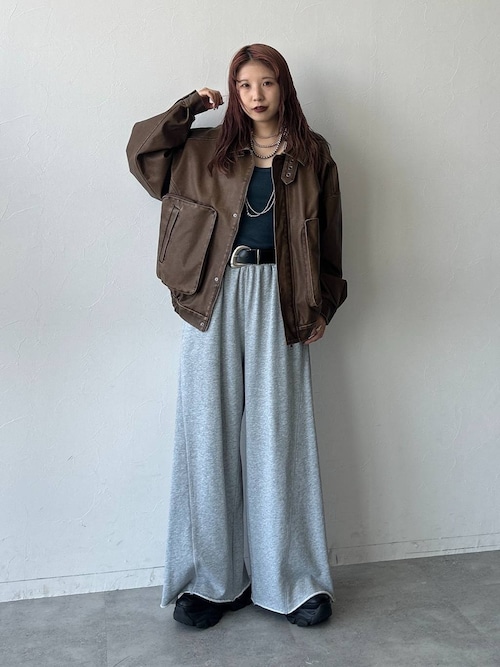 レースアップソックスブーツ