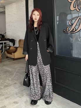 「アイテム（テーラードジャケット）」を使った、migeruさん（レディース・160cm・20代）の秋コーディネート