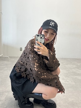 「シンフルコーデ」｜「アイテム（ブーツ）」を使った、migeruさん（レディース・160cm）の夏コーディネート