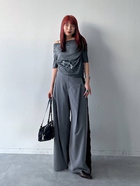 「PAGEBOY（ページボーイ）のアイテム（バッグ）」を使った、migeruさん（レディース・160cm）の春コーディネート