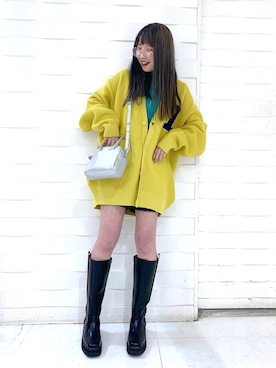 migeruさんの「クラシックロングブーツ」を使ったコーディネート