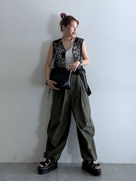 migeruさん（レディース・160cm）の秋コーディネート