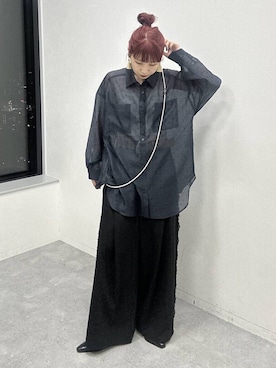「PAGEBOY（ページボーイ）のアイテム（その他パンツ）」を使った、migeruさん（レディース・160cm）の夏コーディネート