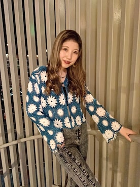 「JEANASIS（ジーナシス）のアイテム（その他トップス）」を使った、migeruさん（レディース・160cm）の春コーディネート