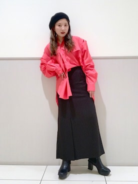 「PAGEBOY CORE」｜migeruさん（レディース・160cm）の春コーディネート