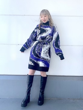 migeruさん（レディース・160cm）の冬コーディネート