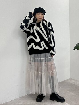 migeruさん(レディース・160cm)の冬コーディネート