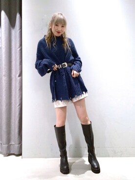 migeruさん（レディース・160cm）の冬コーディネート