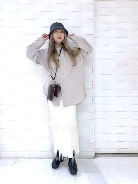 migeruさん（レディース・160cm）の冬コーディネート