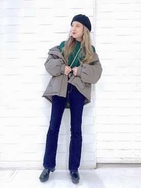 migeruさん（レディース・160cm）の冬コーディネート