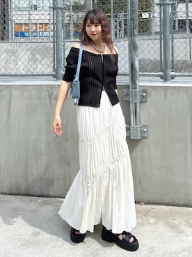 migeruさん（レディース・160cm）の夏コーディネート