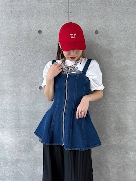 「アイテム（その他トップス）」を使った、migeruさん（レディース・160cm・20代）の冬コーディネート