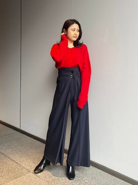 UNITED TOKYO STAFFさん（レディース・158cm）の秋コーディネート