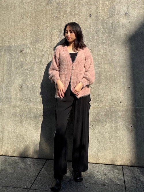 yori ウールモヘアシャギー ライトピンク ♡本日のみ10パーOFF値段 yori ウールモヘアシャギー ライトピンク ♡本日のみ10パーOFF値段