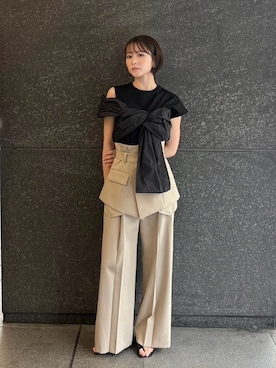 UNITED TOKYO STAFFさん（レディース・162cm）の夏コーディネート