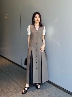 UNITED TOKYO STAFFさん（レディース・163cm）の夏コーディネート