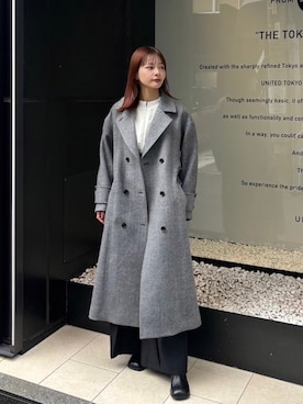 「UNITED TOKYO（ユナイテッドトウキョウ）のアイテム（Tシャツ/カットソー）」を使った、UNITED TOKYO STAFFさん（レディース・160cm）の秋コーディネート