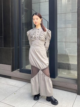 UNITED TOKYO STAFFさん（レディース・163cm）の秋コーディネート