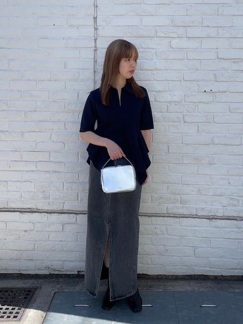 セール】【残りわずか！】バッグケミカルデニムスカート