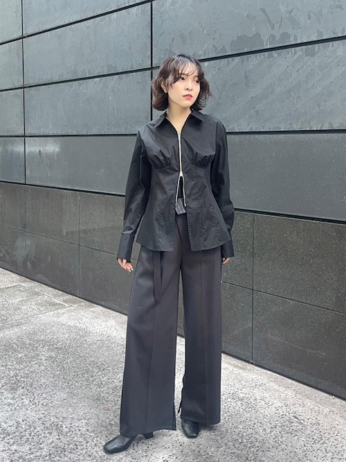 美品　大戦モデル セットアップ　バンダナ付き　先染めブラック 美品 大戦モデル セットアップ バンダナ付き 先染めブラック