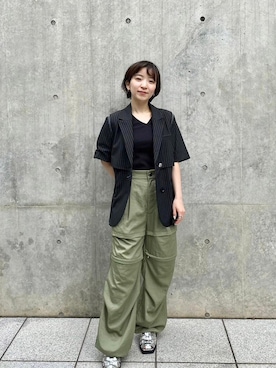 「UNITED TOKYO（ユナイテッドトウキョウ）のアイテム（その他アウター）」を使った、UNITED TOKYO STAFFさん（レディース・150cm）の春コーディネート