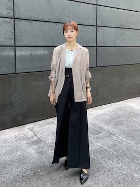 UNITED TOKYO フロントジップシアージャケット/ サマージャケット