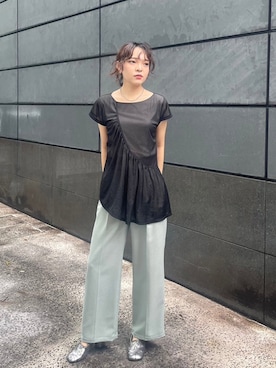 UNITED TOKYO STAFFさん（レディース・163cm）の夏コーディネート