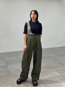 UNITED TOKYO STAFFさん（レディース・161cm）の秋コーディネート